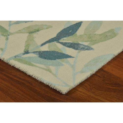 Latitude Run® Glenmore Performance Green/Beige Rug & Reviews Wayfair